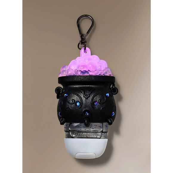 Bath & Body Works 2025 Halloween Light Color Spooky Cauldron PocketBac Holder - Picture 1 of 2